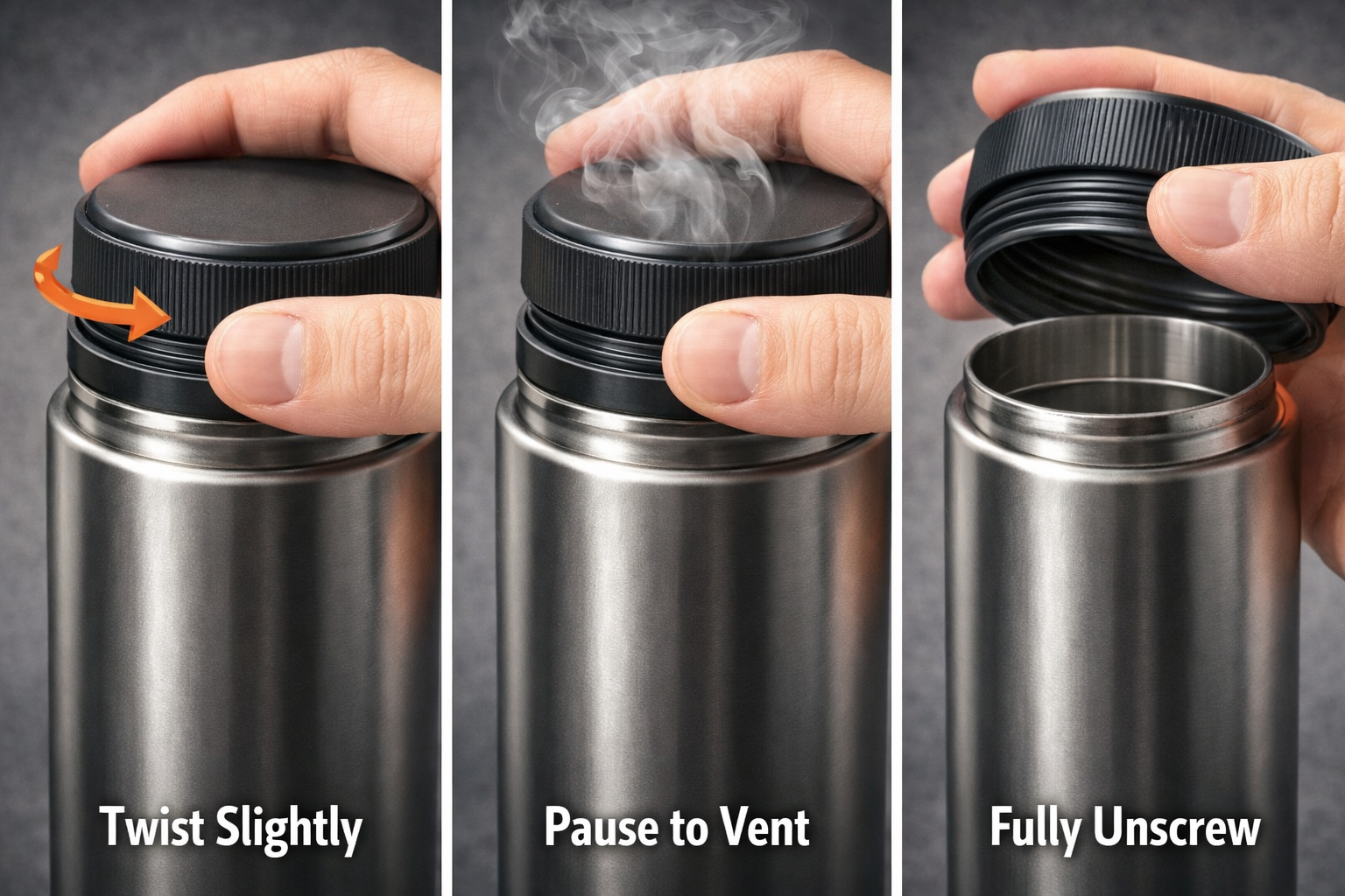 纯钛保温杯使用指南：密封热饮与气压风险的物理机制解析 - 第2张