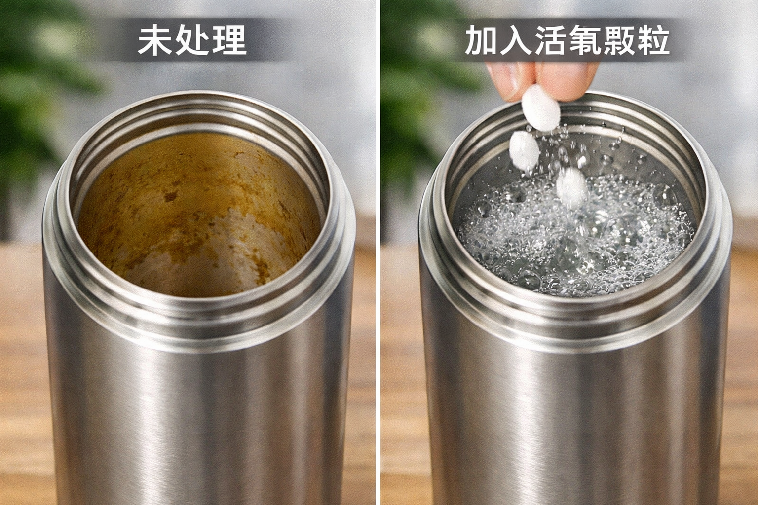 钛保温杯内壁茶垢怎么去除？原理与温和清洁指南